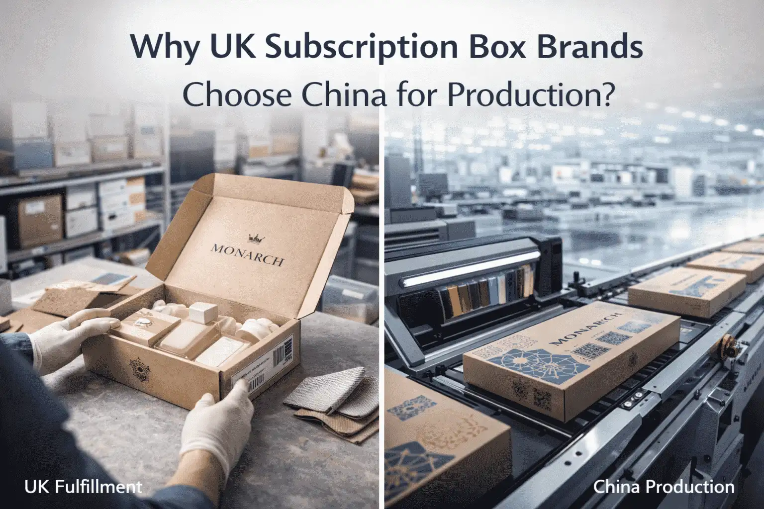 Why UK Subscription Box Brands Choose China for Production?
